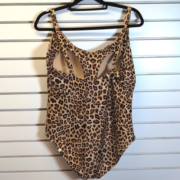 Summersalt Marina Leopard Print One Piece Swimsuit Size 18 EUC - Picture 7 of 11